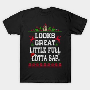 Little Full Lotta Sap Tee Christmas Vacation Santa T-Shirt